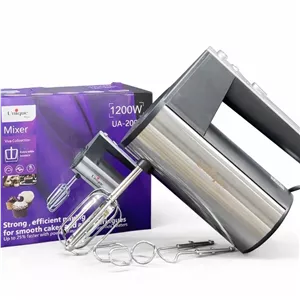 همزن برقی گیربکسی یونیک 1200 وات Electric Hand Mixer UNIQUE