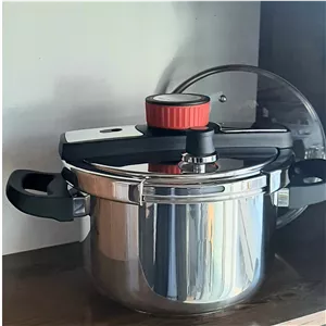 زودپز بخار پز درب کلیپسی 6 لیتر یونیک