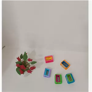 مداد تراش دو رنگ ساده مارک پیکاسو 