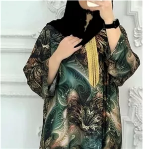 لباس بارداری سایز بزرگ شیکپیراهن هندی طاوسی  مانتو ساحلی شیکمناسب عید تونیک فریسایز مجلسی  مناسب وزن تا 100