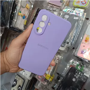 گارد A56 سامسونگ مدل سیلیکونی رنگ یاسی