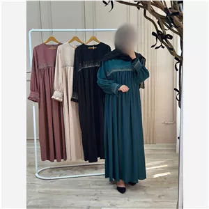 مانتو عبایی نگین