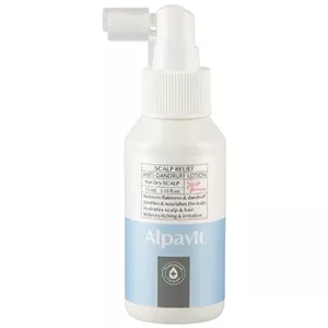 لوسیون ضدشوره و مرطوب کننده کف سر آلپاویت مدل scalp relief مناسب برای کف سر خشک و حساس حجم 75 میلی لیتر EGH