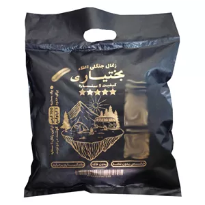 زغال بختیاری مدل باغی 5 ستاره وزن 700 گرم