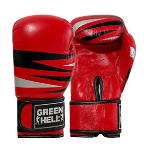 دستکش بوکس چرم گرین هیل Green Hill مدل zebra ریچ اسپرت