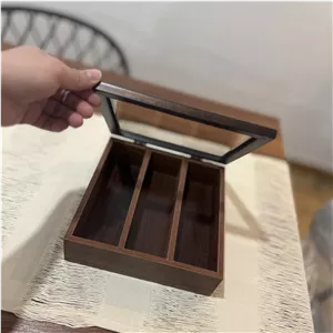 جعبه چای و دمنوش مدل دومنظوره