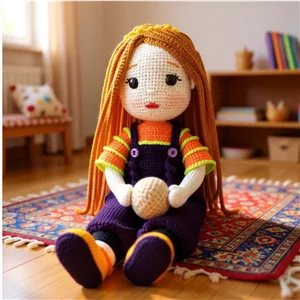 ست عروسک بافتنی هنا.هدیه ای شیک برای دختران