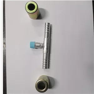 واسطه گاز خور Lکولر خودرو سایز بزرگ المینیوم همراه با 2بوشن برای تمامی خودروهای سنگین و سبک