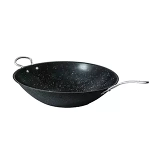 ووک تابه ساج گود دسته دار 36 سانتی بدون پایه