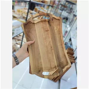 سینی چوب گردو  خوش فروش  جنس ضخیم  تعداد محدود 