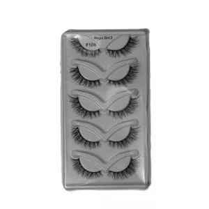 مژه 5 جفتی روباهی ( فوکس) مجیک گرل F108