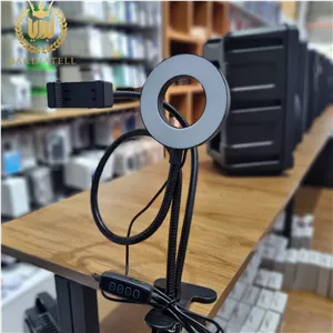 رینگ لایت وهولدر گیره ای فنری