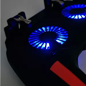 گیم کنترولر 2 فن دار پاوربانکدار Game controller with 2 fans and power bank