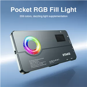نور جیبی RGB برند آرتاکو مدل Pocket RGB photography fill light RTAKO RDJ-03