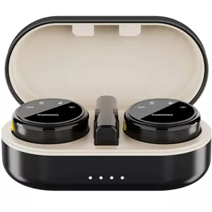 میکروفون یقه ای بی سیم پرودو مدل PD-WMDMIC-BK با دو فرستنده مدل 1