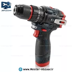دریل پیچ گوشتی شارژی چکشی 16 ولت دو باتری براشلس کادکس با گارانتی مدل KADEX K7716