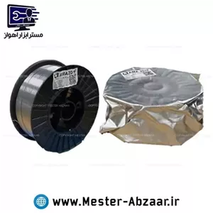 سیم جوش توپودری بدون گاز CO2 یک کیلویی 0.8 میلی متر  اE71T-GS 0.8MM مناسب مینی میگ ادون، باس،اینتیمکس وینر و