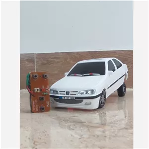 ماکت پژو پارس اسپرت،پنوماتیک و کنترلی(عقب و جلو میره با ریموت)