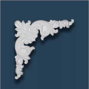 گچبری پیش ساخته مدل گوشه کد 239 بسته 4 عددی