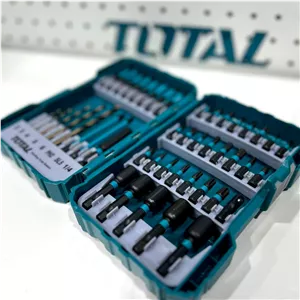 ست 45 عددی مته و سری پیچ گوشتی توتال Total مدل TACSD24502