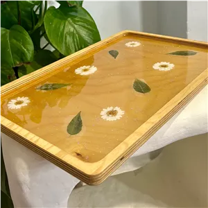سینی رزینی طرح گلستان