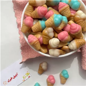 پاستیل بستنی آیدین 1 کیلویی مخصوص تزیین بستنی، دسر و میز مهمانی