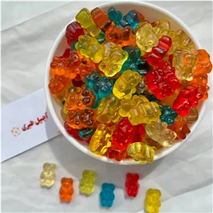 پاستیل خرسی میوه ای خوشمزه و تازه با کیفیت 500گرمی