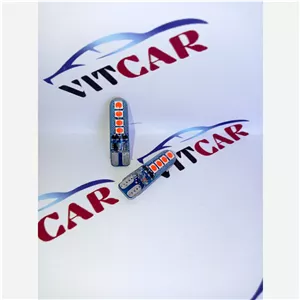 لامپ چشمک زن چراغ سکن، رنگ قرمز. ویتکار 