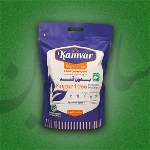 شکر رژیمی و بدون قند کامور (قابل پخت و مناسب نوشیدنی) 2 کیلویی