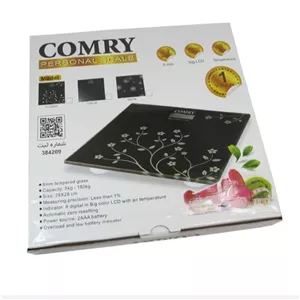 ترازوی وزن کشی دیجیتال کمری(COMRY)طرح برف COMRY Snow