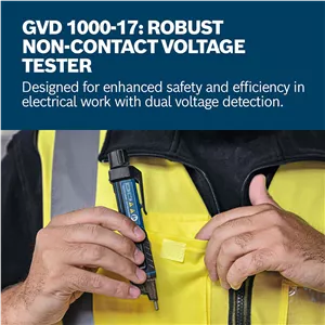 فازمتر غیر تماسی بوش مدل حرفه ای GDV 1000-17 Professional