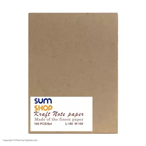 کاغذ یادداشت سام شاپ مدل Note بسته 6 عددی