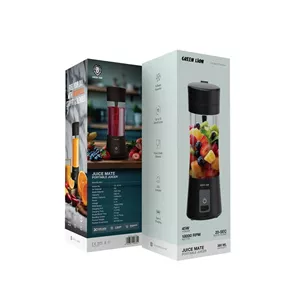 آبمیوه گیر جوس میت 380 میلیلیتری گرین Green Lion Juice Mate Juicer صورتی