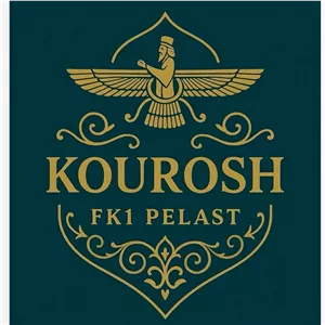 کیسه زباله رولی درجه دو کوروش FK1 Pelast یک کیلویی (1000 گرم) سایز 70 در 90 پرفراژدار
