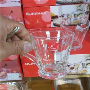 فنجان بلینک مکس بسته 6 عددی فنجان ساده مدل بیلی .فنجان بلینک مکس مدل B98 بسته 6 تایی