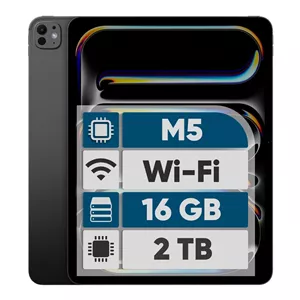 تبلت 13 اینچ اپل مدل IPad Pro 2025 M5 Wi-Fi Nano-Texture ظرفیت 2 ترابایت و رم 16 گیگابایت، رزولوشن دوربین 12 مگاپیکسل، پ