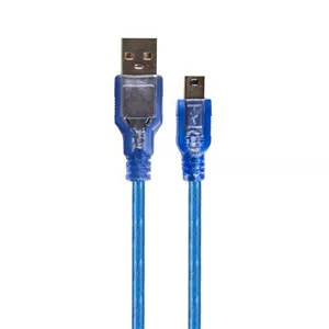کابل دوربین 5 پین مادگی ذوزنقه ای شیلددار رویال مدل Royal USB2.0 To F 5P با طول 30 سانتی متر