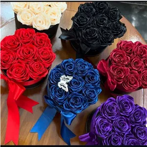 باکس گل رز ربانی(8شاخه)