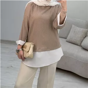 شومیز نگین دار شومیز مانتویی نگین دار بهاره تابستانه