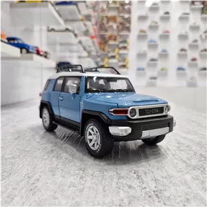 اسباب بازی ماشین فلزی اف جی کروزر FJ Cruiser ماکت فلزی آبی
