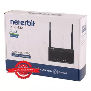 مودم روتر +ADSL2 نتربیت NSL-122