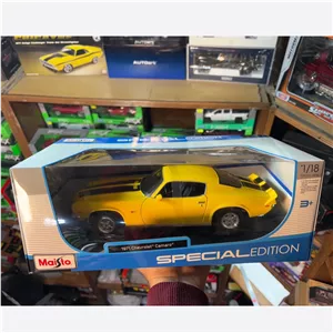1971 Chevrolet Camaro Z28 Yellow Maisto 1 18 31131 YL Brand Maisto