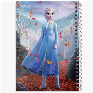 دفتر طراحی 50 برگ خندالو طرح السا و آنا انیمیشن فروزن Frozen کد 1415