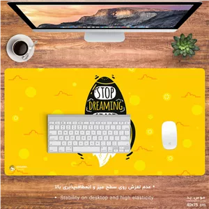 ماوس پد هومرو مدل MX479 طرح بیزینس و جملات انگیزشی - با بهترین کیفیت