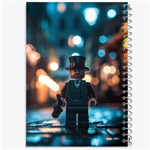 دفتر طراحی 50 برگ خندالو طرح لگو (Lego) کد N2910