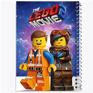 دفتر طراحی 50 برگ خندالو طرح انیمیشن لگو LEGO  کد 3767