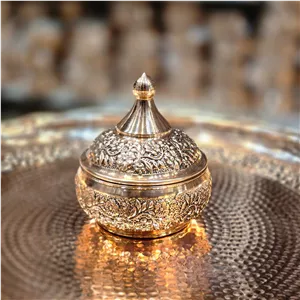 قندان نیلوفر مسی نانو،قندان اطلس نانو،قندان رزگل