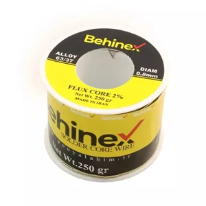 سیم لحیم 0.8 250 گرم مدل بهینکس BEHINEX