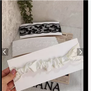 هدبند توری طرح گل