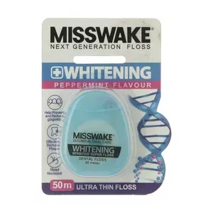نخ دندان وایتینیگ میسویک 50 میلی‌لیتر Misswake